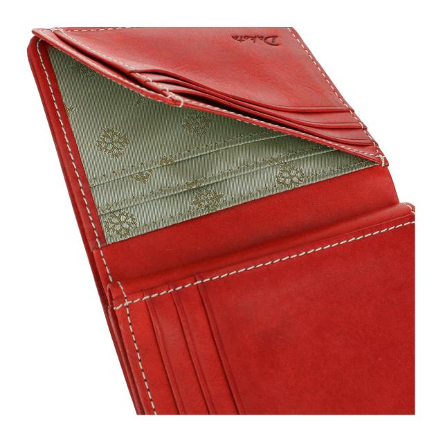 【レビュー投稿で+5％還元】ダコタ 二つ折り財布 がま口 本革 レザー コラッジョ レディース 0030941 0036441 Dakota ミニ財布 イタリア製牛革 イタリアンレザー_7