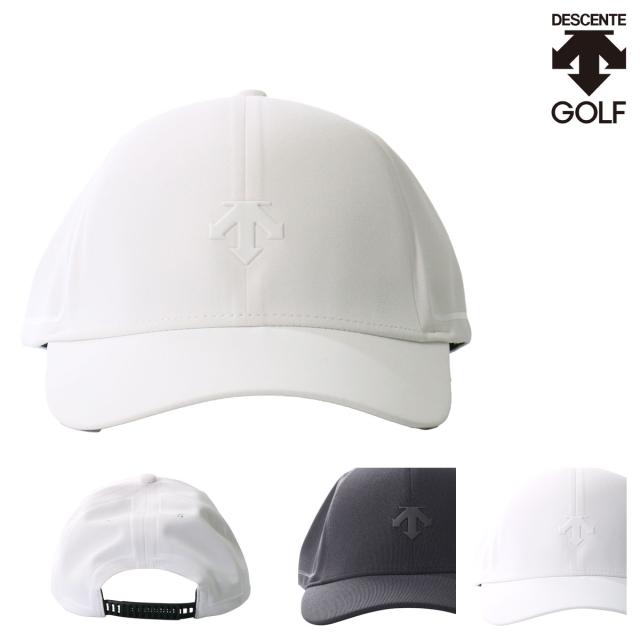【レビュー投稿で+5％還元】デサント ゴルフ キャップ 帽子 メンズ レディース DGAXJC00 DESCENTE ストレッチ UVケア サイズ調節可能 クリスマス_mp クリスマス_wp