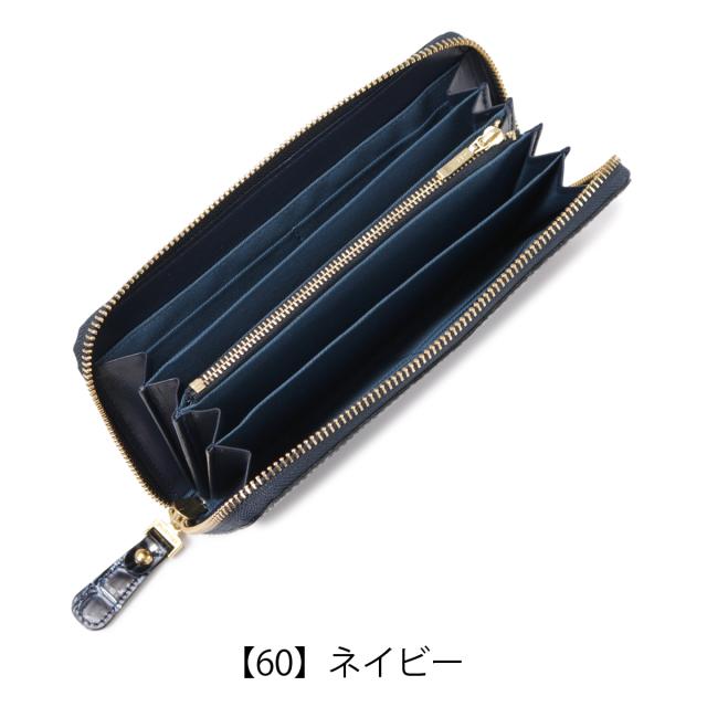 レビュー投稿で+5％還元】ヴィア ドアン 長財布 ラウンドファスナー 本