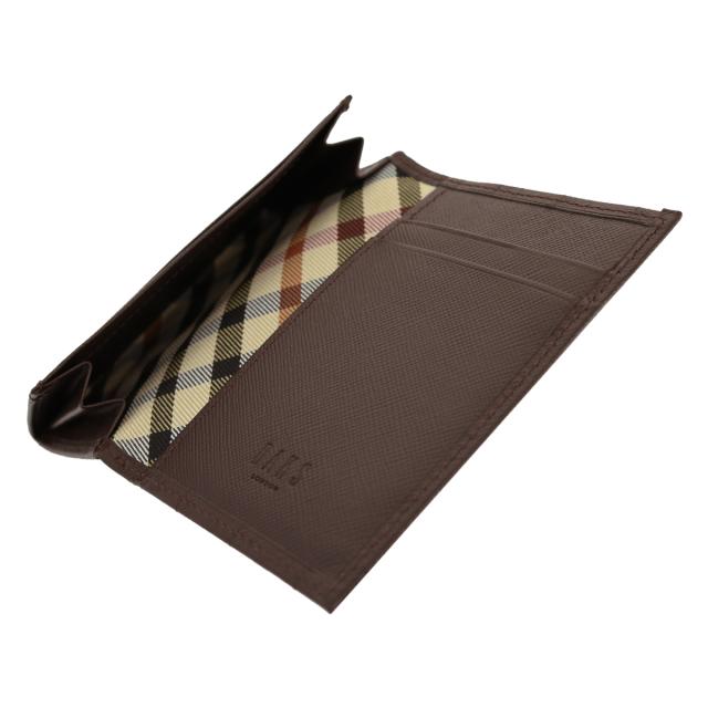 レビュー投稿で+5％還元】ダックス 名刺入れ チェッカーエンボス