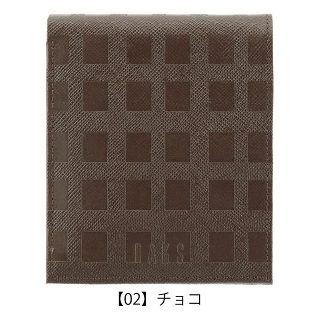 レビュー投稿で+5％還元】ダックス 二つ折り財布 小銭入れなし