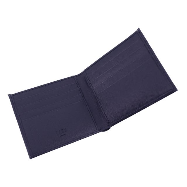 レビュー投稿で+5％還元】ダックス 二つ折り財布 小銭入れなし