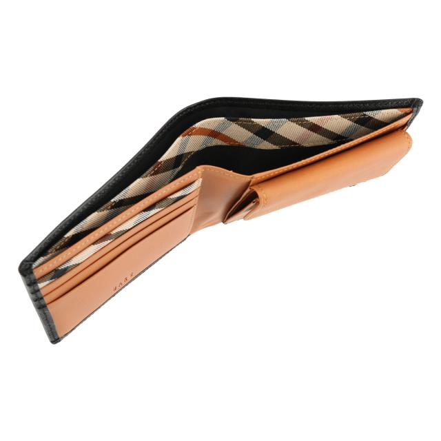 レビュー投稿で+5％還元】ダックス 二つ折り財布 ラスター メンズ