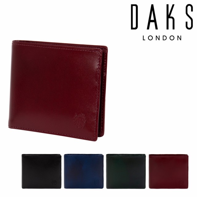【レビュー投稿で+5％還元】ダックス 二つ折り財布 luxe DP38315 DAKS 本革 メンズの通販は 16,500円