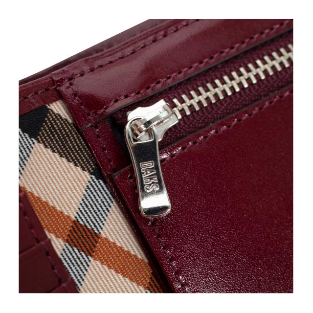 レビュー投稿で+5％還元】ダックス 二つ折り財布 luxe DP38315 DAKS