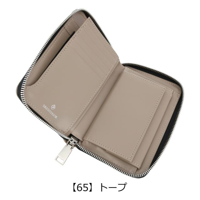 レビュー投稿で+5％還元】ドレステリア 二つ折り財布 ラウンド