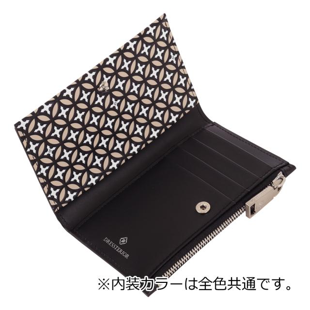 レビュー投稿で+5％還元】ドレステリア 二つ折り財布 ミニ財布 カード