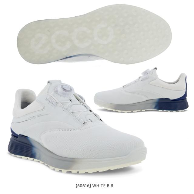 【レビュー投稿で+5％還元】エコー ゴルフ シューズ エススリー ボア スパイクレス 男性用 102954 ECCO S-THREE BOA リール ダイヤル式 靴 ゴアテックス メンズゴルフ sh_of agesugi_sfa_5