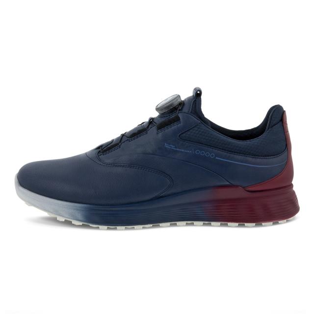 Ecco ブラック ゴルフシューズ ダイヤル式 ECCO ゴルフシューズ