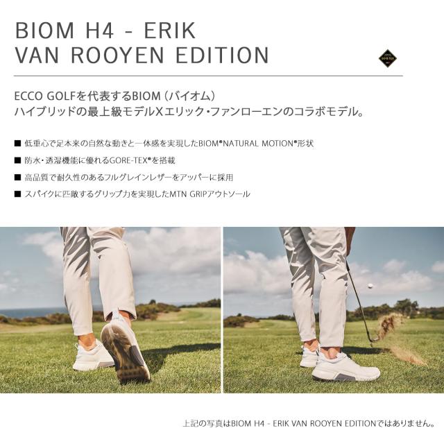 【レビュー投稿で+5％還元】エコー ゴルフ シューズ 男性用 メンズゴルフ メンズ 108514 BIOM H4-ERIK VAN ROOYEN EDITION ECCO 紐靴 紐 ひも ゴアテックス クリスマス_mp レビュー投稿で+5％還元】エコー ゴルフ シューズ 男性用 メンズゴルフ