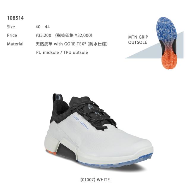 レビュー投稿で+5％還元】エコー ゴルフ シューズ 男性用 メンズゴルフ