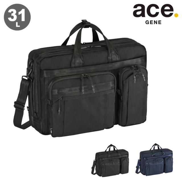 【レビュー投稿で+5％還元】エースジーン ブリーフケース ショルダーバッグ ビジネスバッグ トートバッグ 2way エキスパンダブル メンズ 68137 デュラムーブ ace.GENE 通勤 ビジネス PC収納 大容量 31L 15.6インチ クリスマス_mp