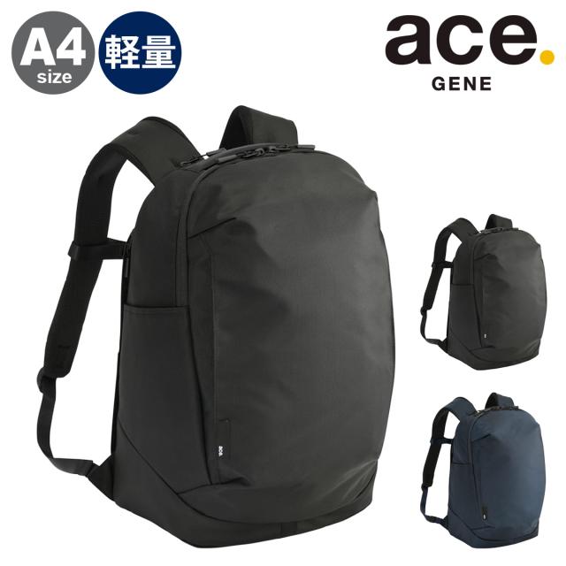 【レビュー投稿で+5％還元】ace エースジーン リュック A4 22L  14インチ 軽量 ビジネスリュック ビジネスバッグ リュックサック バックパック 通勤リュック  68881 ace.GENE |PC収納 キャリーオン 会社 通勤 通学 ビジネス オフィス 社会人 大学生 出張