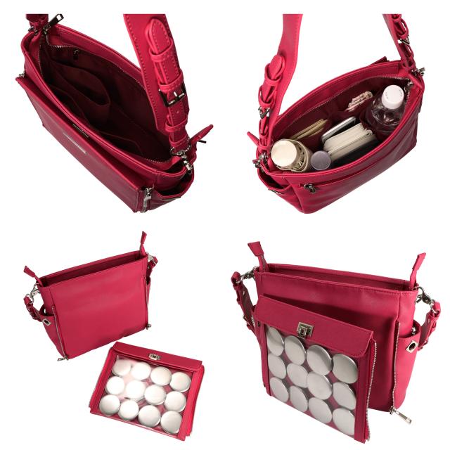 【レビュー投稿で+5％還元】リアレア オシトデート 春奈るな×リアレアコラボ OSHITODATE REA RARE スクエア2wayショルダー痛バッグ 痛バッグ 痛バ 収納面回転式 ショルダーバッグ 2way 推し活 推し活バッグ オタ活 推し事 メンズ レディース GF21201