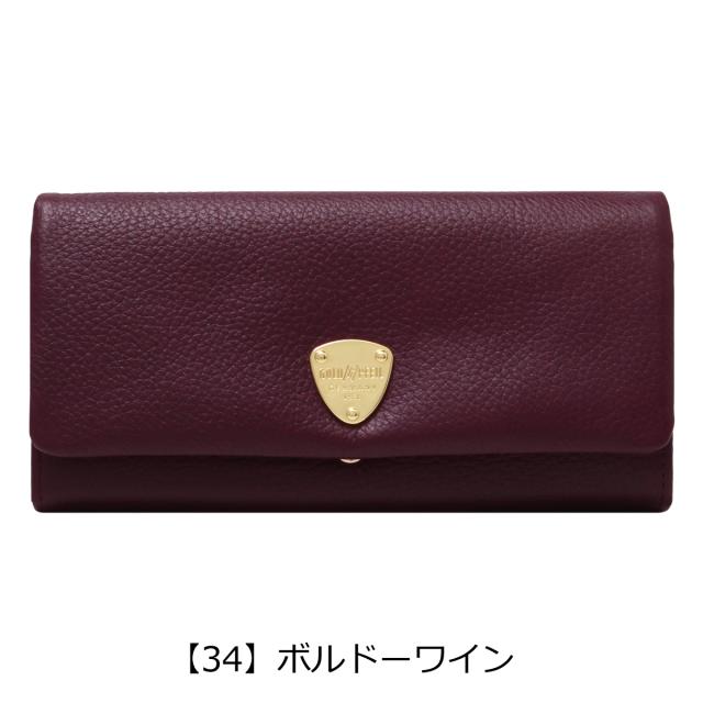【レビュー投稿で+5％還元】ゴールドファイル 長財布 本革 かぶせ レディース GP54016 ナチュラル GOLD PFEIL カード収納 レザー_12