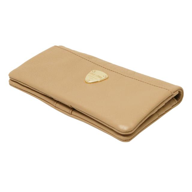 レビュー投稿で+5％還元】ゴールドファイル 長財布 二つ折り 本革 二