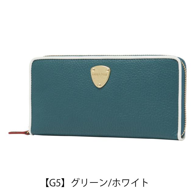 レビュー投稿で+5％還元】ゴールドファイル 長財布 本革 ラウンド