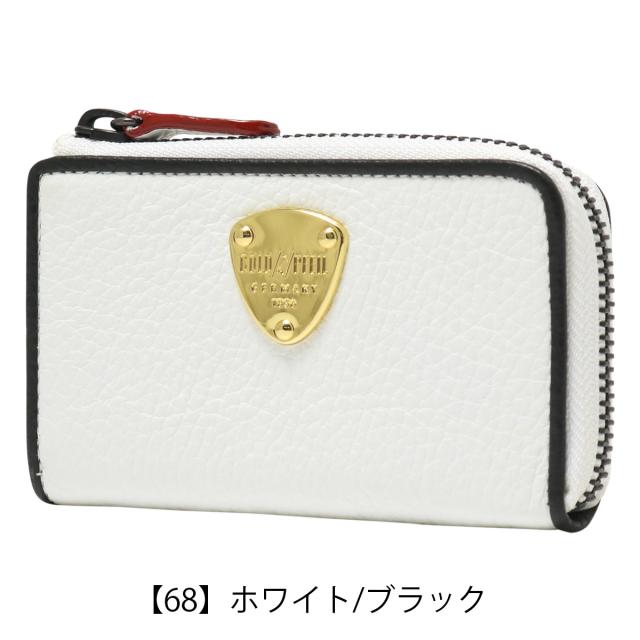 レビュー投稿で+5％還元】ゴールドファイル キーケース 本革 5連 L字