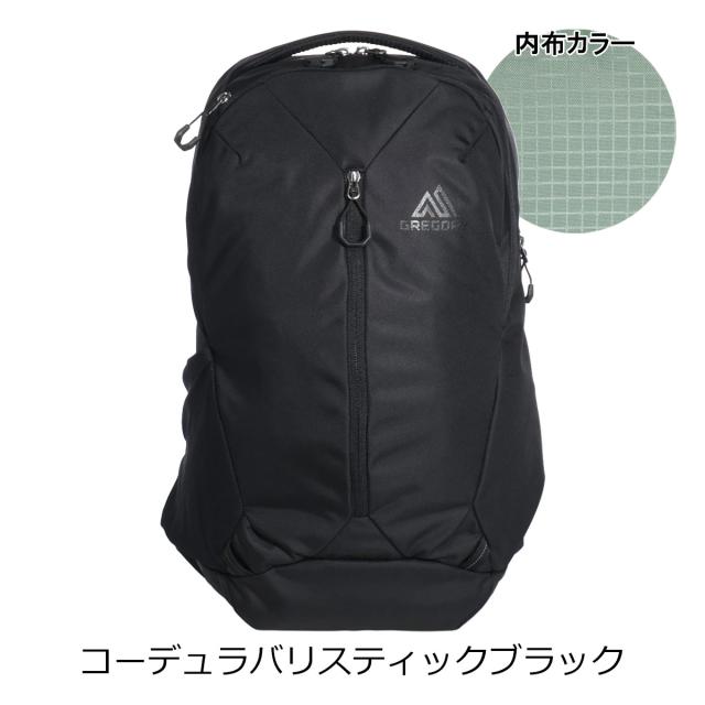 別注 グレゴリー リュック ルーヌ20 当社限定 A4 20L 15インチ RHUNE20 DRC GREGORY デイパック リュックサック 軽量 撥水 ロビックエアー カジュアル ビジネス 通勤 通学 パソコン PC収納 オールブラック 男女兼用_16