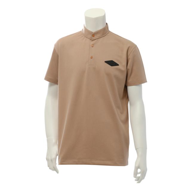 エルグワン ゴルフ ポロシャツ 半袖 ゴルフ メンズ レディース GU23PR11 HERG1 ゴルフウェア スポーツ STAND COLLOR POLO-スタンドカラーポロ 11⁄10迄エントリーで19倍確定HERG1 ゴルフ エルグワン