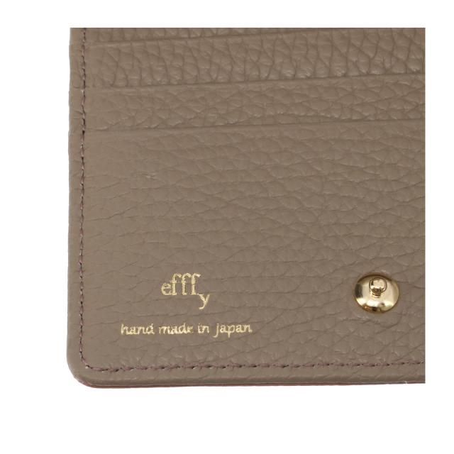 【レビュー投稿で+5％還元】エフィー 二つ折り財布 レディース GV1-45 efffy 牛革 日本製 開運 一粒万倍日_8