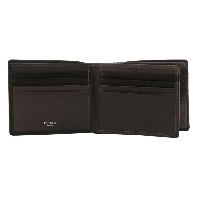 レビュー投稿で+5％還元】ヘレナ 財布 二つ折り ベラ付き 二つ折り財布