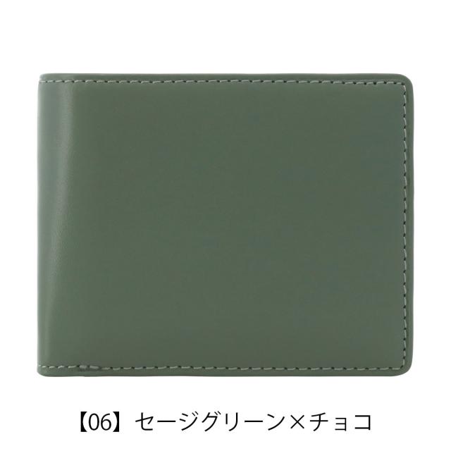 レビュー投稿で+5％還元】ヘレナ 二つ折り財布 本革 レディース カルム