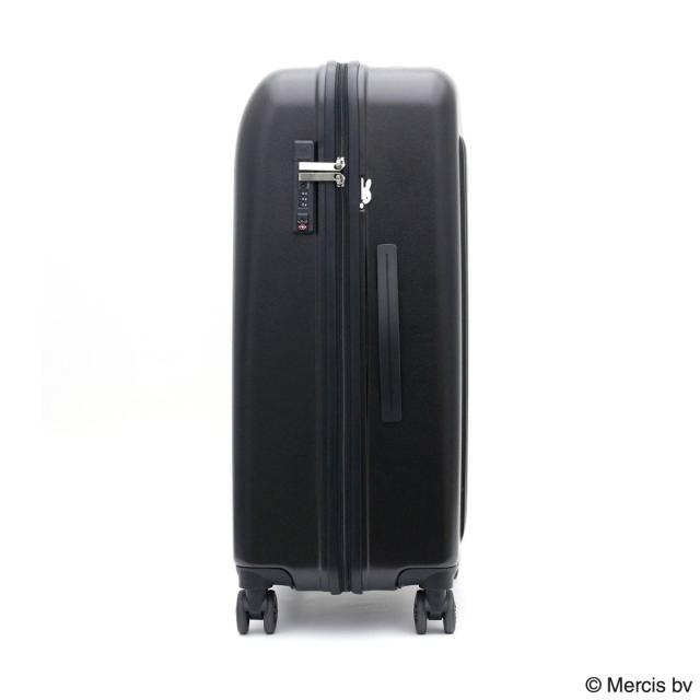 【レビュー投稿で+5％還元】ハピタス ミッフィー シフレ スーツケース 81L 66cm 4.6kg レディース HAP2249-66 HAPITAS miffy siffler｜キャリーケース ハードキャリー ファスナー TSAロック搭載 キャラクター かわいい 旅行 1年保証 クリスマス_mp クリスマス_wp