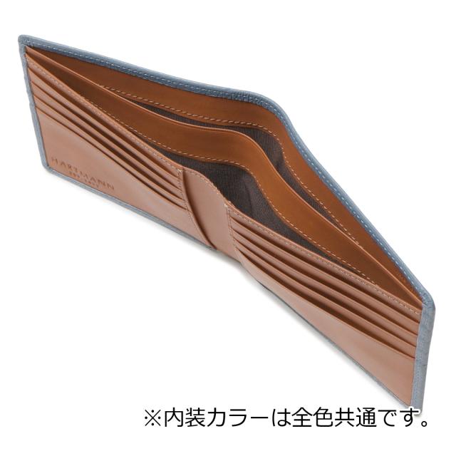 レビュー投稿で+5％還元】ハートマン 財布 札入れ 二つ折り 極薄 薄い