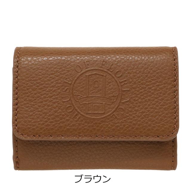 【レビュー投稿で+5％還元】ハウスオブフローレンス 三つ折り財布 ミニ財布 カードケース 札入れ無し 002105CI Primo House of Florence | 牛革 レザー エンボス 型押し 開運 一粒万倍日_16