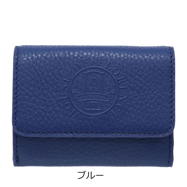 【レビュー投稿で+5％還元】ハウスオブフローレンス 三つ折り財布 ミニ財布 カードケース 札入れ無し 002105CI Primo House of Florence | 牛革 レザー エンボス 型押し 開運 一粒万倍日_18