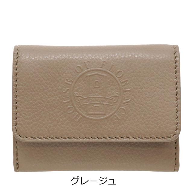 【レビュー投稿で+5％還元】ハウスオブフローレンス 三つ折り財布 ミニ財布 カードケース 札入れ無し 002105CI Primo House of Florence | 牛革 レザー エンボス 型押し 開運 一粒万倍日_8