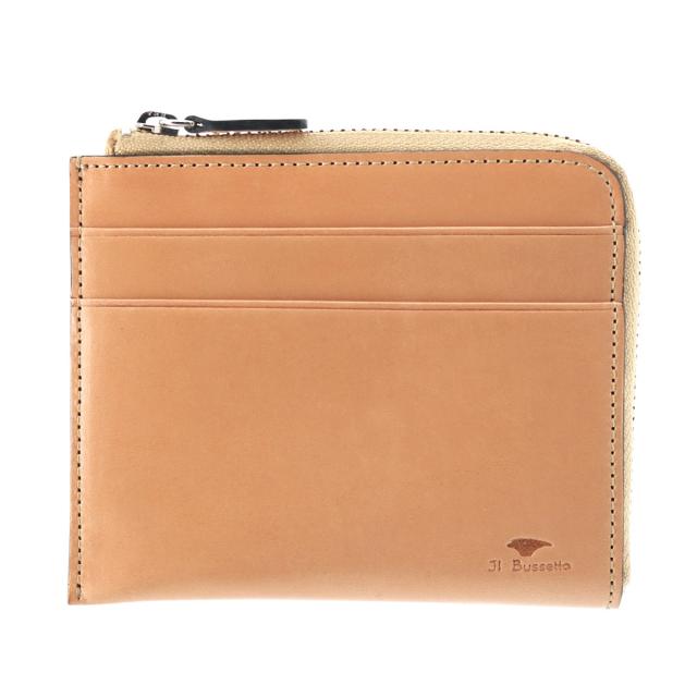 【レビュー投稿で+5％還元】イルブセット ミニ財布 メンズ レディース 11-070 IL BUSSETTO L字ファスナー コンパクト 本革 イタリアンレザー 開運 一粒万倍日_1