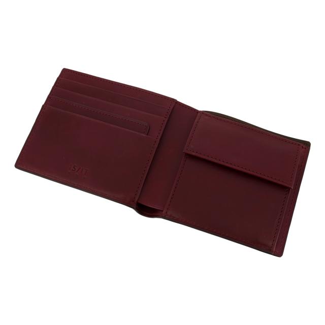 【レビュー投稿で+5％還元】イズイット 財布 二つ折り 本革 934613 ラム ISIT IS/IT 薄型 薄い 薄マチ 二つ折り財布 折り財布 レザー 羊革 開運 一粒万倍日_4
