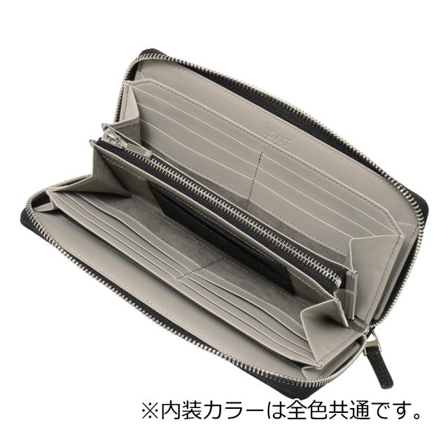 【レビュー投稿で+5％還元】イズイット 長財布 ラウンドファスナー サメ革 鮫革 本革 ブルーシャーク 941604 日本製 ISIT IS/IT | レザー シャークスキン 開運 一粒万倍日_6