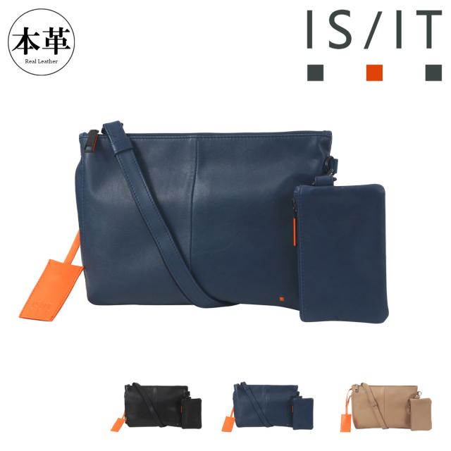 【レビュー投稿で+5％還元】イズイット ショルダーバッグ クラッチバッグ ミニバッグ ミニポーチ セレモニーポーチ ポーチ メンズ レディース 945101 ディッシュ ISIT IS/IT お出掛け フォーマル カジュアル 牛革 本革 レザー クリスマス_mp クリスマス_wp