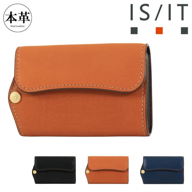 【レビュー投稿で+5％還元】イズイット キーケース 野球 カードケース カード入れ カード収納 マルチケース カジュアル メンズ 948602 グローブ IS/IT ISIT グローブレザー 牛革 本革 レザーの通販は