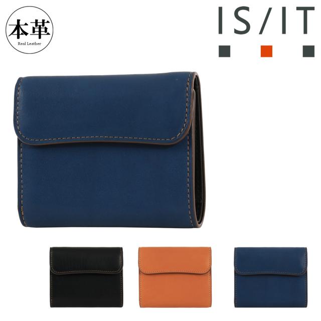【レビュー投稿で+5％還元】イズイット 三つ折り財布 野球 財布 三つ折り ミニ財布 コンパクト カジュアル メンズ 948603 グローブ IS/IT ISIT グローブレザー 牛革 本革 レザー クリスマス_mp