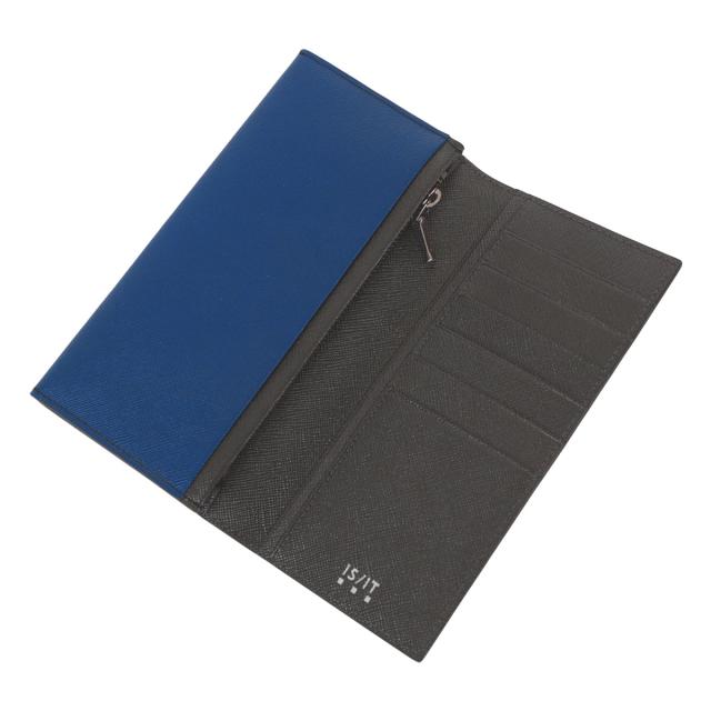 【レビュー投稿で+5％還元】イズイット かぶせ長財布 財布 かぶせ 小銭入れ付き 952615 シャドー ISIT IS/IT カジュアル 牛革 本革 レザー_4
