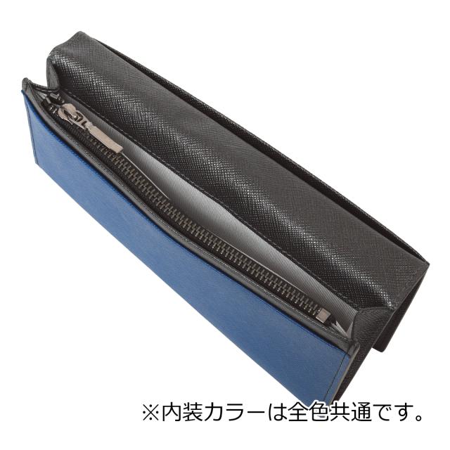 【レビュー投稿で+5％還元】イズイット かぶせ長財布 財布 かぶせ 小銭入れ付き 952615 シャドー ISIT IS/IT カジュアル 牛革 本革 レザー_6