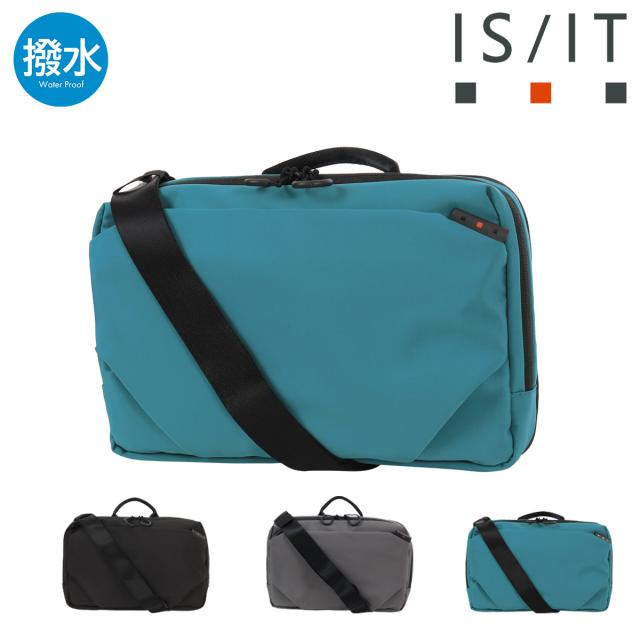 【レビュー投稿で+5％還元】イズイット ショルダーバッグ ボディバッグ 肩掛け 斜め掛け 横型 メンズ レディース 966901 ループ ISIT IS/IT 撥水 電動キックボード 自転車 バイク 拡張機能 ハンズフリー クリスマス_mp クリスマス_wp