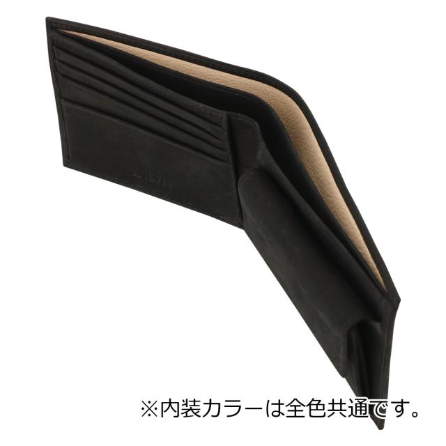 レビュー投稿で+5％還元】イズイット 二つ折り財布 本革 メンズ ガニー