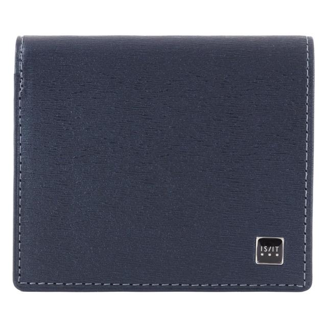 【レビュー投稿で+5％還元】イズイット 二つ折り財布 本革 メンズ ポリマー 989604 ISIT IS/IT | ミニ財布 小銭入れ無 牛革 レザー 開運 一粒万倍日 クリスマス_mp レビュー投稿で+5％還元】イズイット 二つ折り財布 本革 メンズ