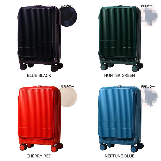 【レビュー投稿で+5％還元】イノベーター スーツケース 55L 62.5cm 3.9kg TSAロック搭載  軽量 INV155M innovator TSAロック搭載  鏡面 2年保証 クリスマス_mp