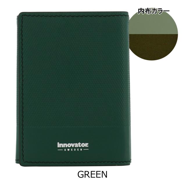 レビュー投稿で+5％還元】イノベーター 三つ折り財布 メンズ
