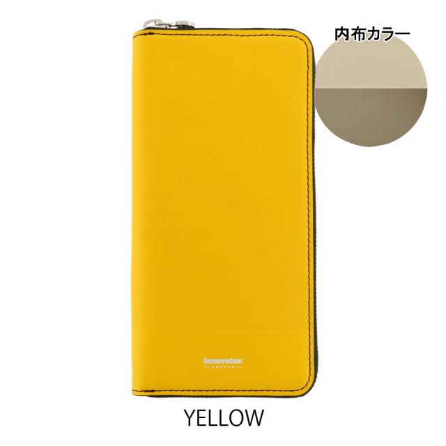 レビュー投稿で+5％還元】イノベーター 長財布 ラウンドファスナーL