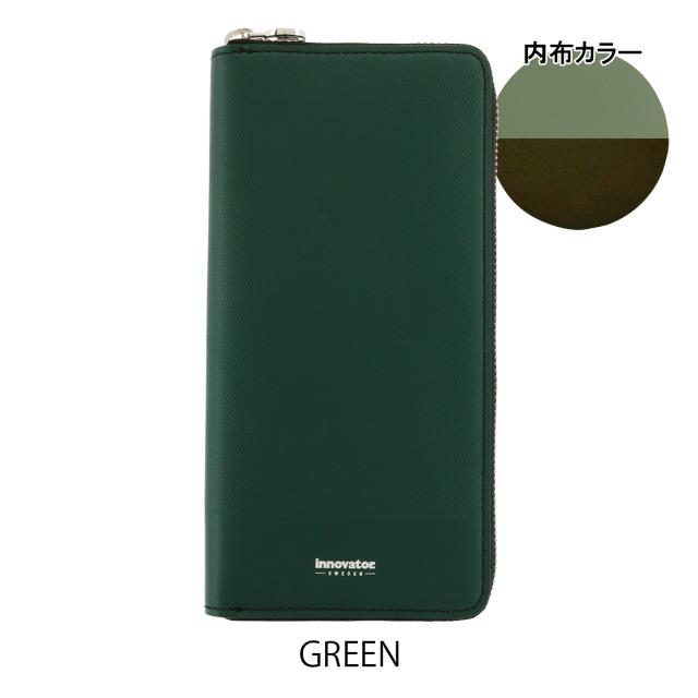 【レビュー投稿で+5％還元】イノベーター 長財布 ラウンドファスナーＬ INW48 innovator 本革 レザー 開運 一粒万倍日 sh_of agesugi_sfa 