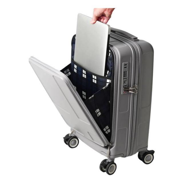 【レビュー投稿で+5％還元】イノベーター スーツケース 35L Cabin LCC 55cm 2.9kg iv-18 innovator キャリーケース キャリーバッグ 機内持ち込み TSAロック搭載 フロントオープン カップホルダー 静音キャスター 旅行 トラベル 2年保証 クリスマス_mp