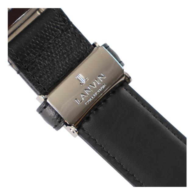 【レビュー投稿で+5％還元】ランバンコレクション ベルト ロングサイズ 牛革 本革 レザー 日本製 メンズ バックルタイプ JLMB442L LANVIN COLLECTION クリスマス_mp レビュー投稿で+5％還元】ランバンコレクション ベルト ロングサイズ