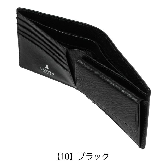 レビュー投稿で+5％還元】ランバンコレクション 二つ折り財布 ラウンド